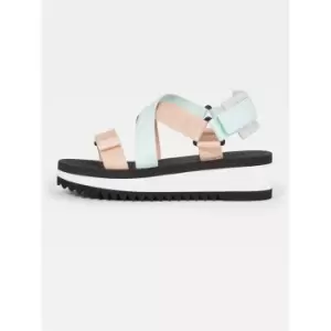 image of Tommy Jeans Flatform Eva Tommy Jeans Sandal - White