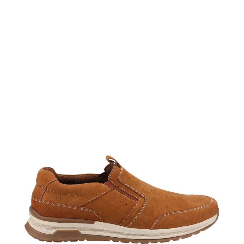 Image of Hush Puppies Hush Puppies Men 'Cole' Trainers in Tan Size: 8 Tan 8 Male 5038600827968