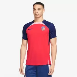 Image of Nike Atletico Madrid Strike T Shirt Adults - Red