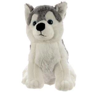 Image of Plush Husky Dog Door Stop
