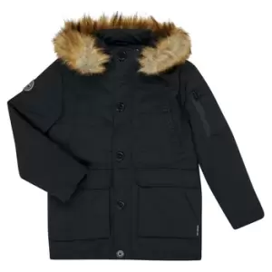 image of Redskins NEWYORK boys's Childrens Parka in Black - Sizes 8 years,10 years,12 years,14 years,16 years