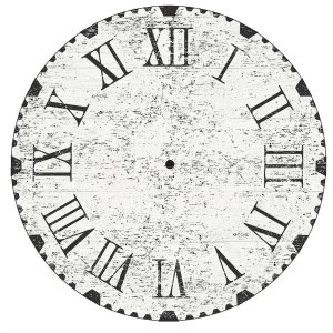 Image of Fine Decor Wall Pops Reclaimed Clock Wall Art Kit
