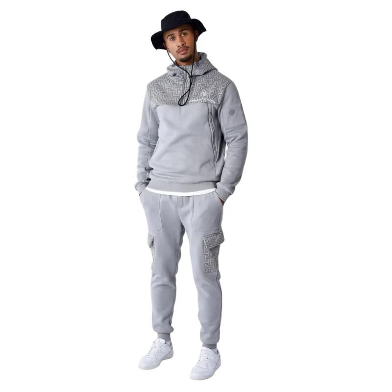 Image of Project X Paris Monogram detail joggers Project X Paris Gris Male S