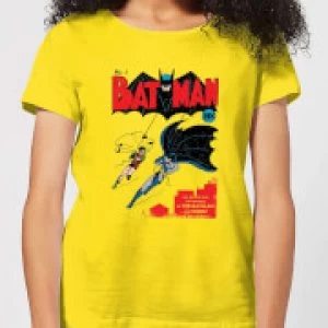 Image of Batman Batman Issue Number One Womens T-Shirt - Yellow - L - Yellow