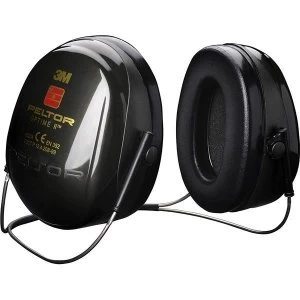 Image of 3M PELTOR Optime II H520B Neckband Ear Defender Headset SNR31 Black
