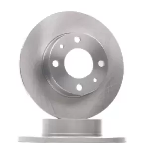 Image of RIDEX Brake disc Rear Axle 82B0710 Brake rotor,Brake discs MERCEDES-BENZ,FIAT,SEAT,S-Klasse Limousine (W116),Panda Schragheck (141_)