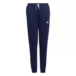 adidas Entrada 22 Sweat Tracksuit Bottoms Kids - Team Navy Blue 2