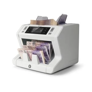 image of Safescan 2660-S Automatic Banknote Counter with 6 Point Counterfeit De