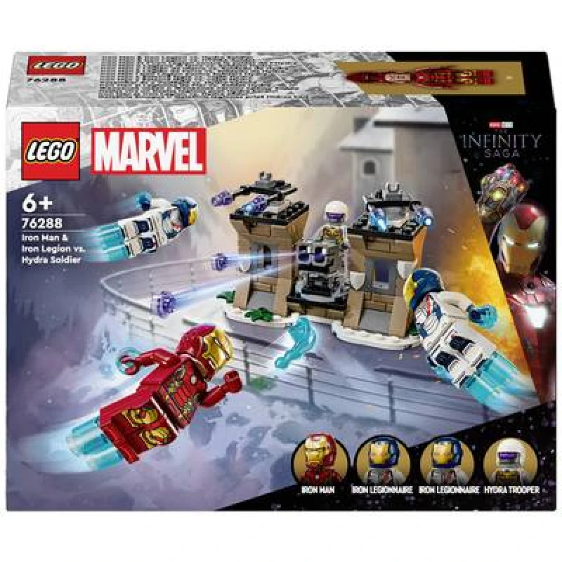 Image of LEGO LEGO Marvel Iron Man & Iron Legion vs. Hydra Soldier 76288