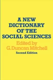 Image of A New Dictionary of the Social Sciences
