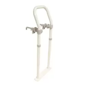 NRS Healthcare Swedish Bath Rail - White - White