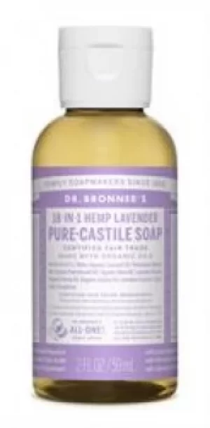 Image of Dr Bronner Organic Lavender Castile Liquid Soap 60ml