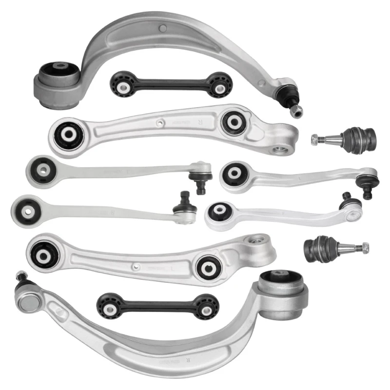 Image of RIDEX 772S1101 Control arm repair kit with rubber mount, Front Axle Suspension Kit (772)