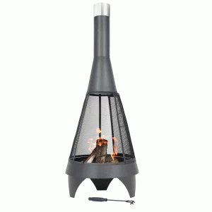 image of La Hacienda Colorado Mesh Chiminea - Extra-Large