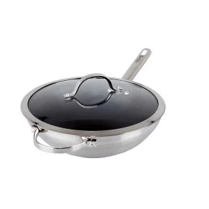 Image of Denby D200 S S Wok With Lid