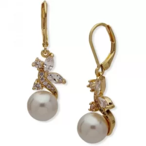 image of Ladies Anne Klein Gold Plated Stunning Stones Earrings