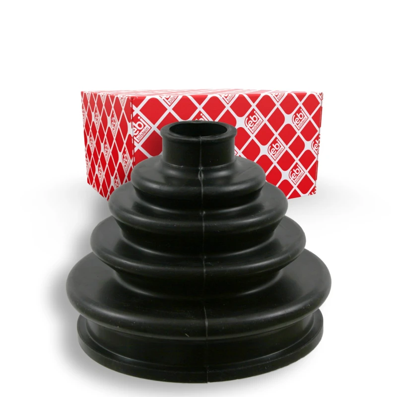 Image of FEBI BILSTEIN 40803 Bellow, driveshaft Front Axle Left Rubber Bellow,driveshaft (193)