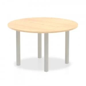 Trexus Meeting Table Round 1200mm Maple Ref I000260