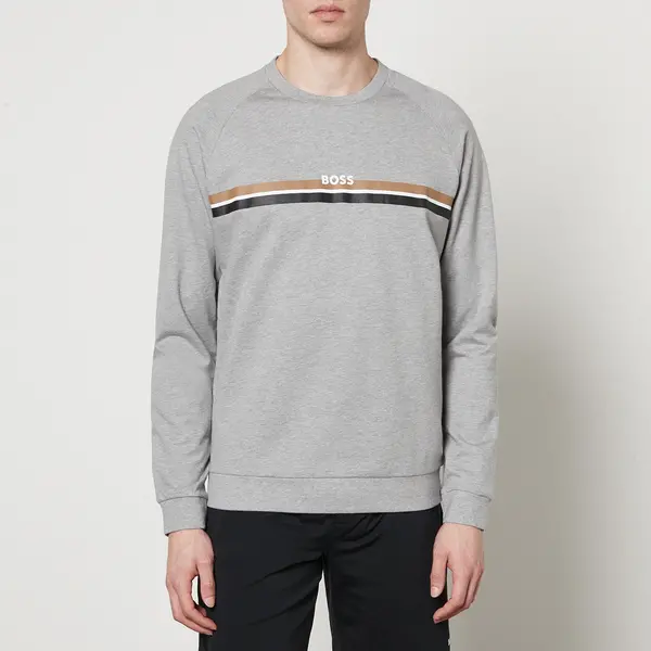 Image of BOSS Bodywear Authentic Cotton-Jersey Sweatshirt - S