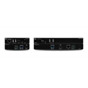 image of Atlona AT-OME-EX-KIT network extender Network transmitter & receiver Black