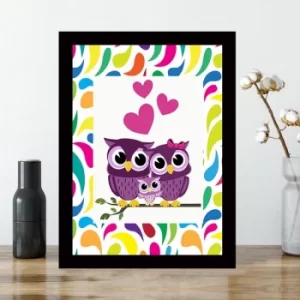 Image of SC01419844363 Multicolor Decorative Framed MDF Painting
