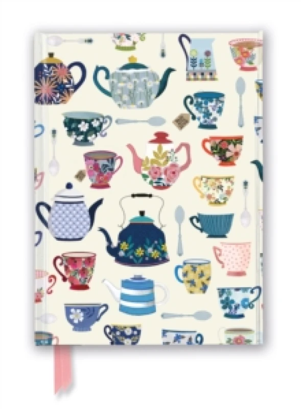 Image of Georgia Breeze: Teapots (Foiled Journal) Notebook / blank book