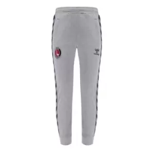 image of Hummel Charlton Athletic Tracksuit Bottoms Juniors - Grey