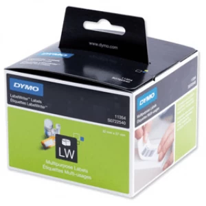 Image of Original Dymo 11354, S0722540 Multi Purpose Labels 57mm x 32mm (1 x 1000 Labels)