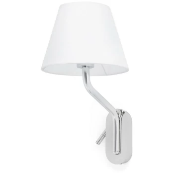Image of Faro ETERNA - Reading Light Wall Light Chrome, E27