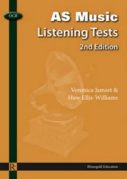 Image of As Music Listening Tests Ocr by Veronica Jamset and Huw Ellis-Williams Book