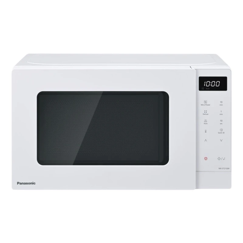 Image of Panasonic NN-ST21QWBPQ 20 Litre 26cm High, Freestanding Small Standard Microwave Oven - White