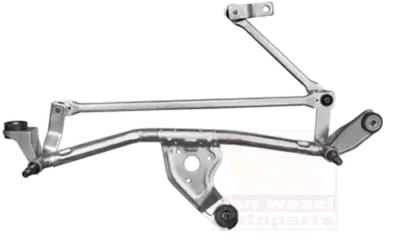 Image of VAN WEZEL 4327230 Wiper Linkage Front, without electric motor, for left-hand drive vehicles Wiper Linkage (300)