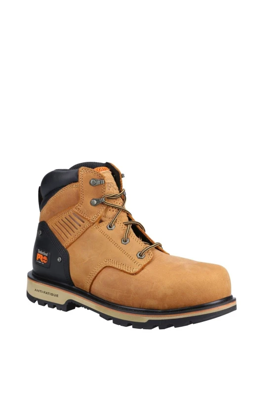 Image of Timberland Pro Mens Ballast Safety Boot in Light Brown Size: 7 Light Brown Male 7