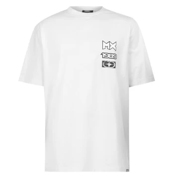 Image of No Fear Graphic T Shirt Mens - White