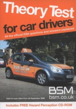 Image of Theory Test for Car Drivers by British School of Motoring Paperback
