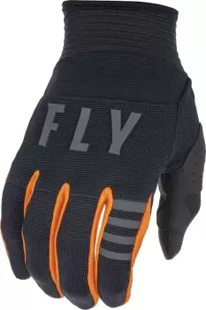 Image of FLY Racing F-16 Gloves Black Orange L