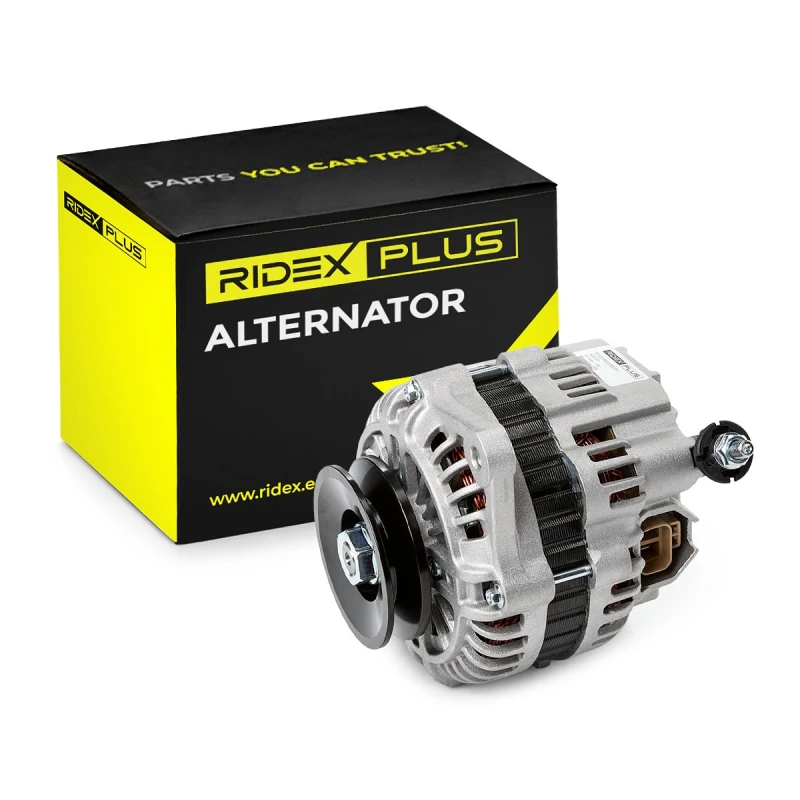 Image of RIDEX PLUS 4G0253P Generator Alternator Charging Current: 90A, Voltage: 12V Alternator (4)