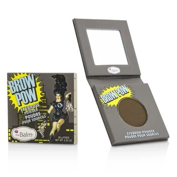 image of TheBalmBrowPow Eyebrow Powder - #Dark Brown 1.2g/0.04oz