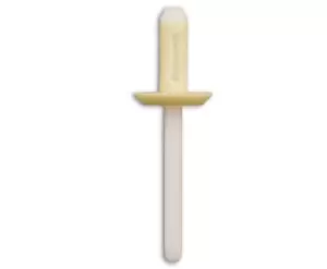 Image of Trim Rivet Yellow Plastic for General Use ( GM ) Pk 50 Connect 36159