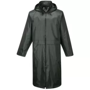 image of Portwest S438OGRXXL - sz 2XL Classic Adult Rain Coat - Olive Green - Olive Green