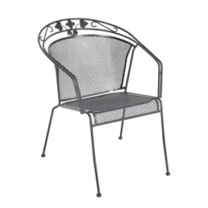 Image of Royal Garden Elegance Pack of 4 Chairs - Grey
