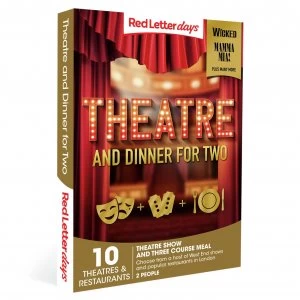 image of Red Letter Days Theatre & Dinner For Two Gift Experience