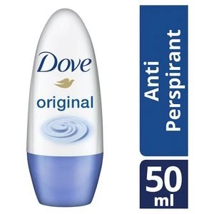 image of Dove Original Roll-On Anti-Perspirant Deodorant 50ml