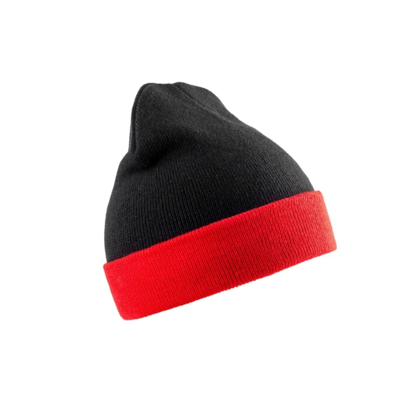 Image of Result Result Men Compass Beanie in White White One Size Male 5059699306370
