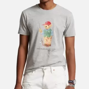 Image of Polo Ralph Lauren Bear Cotton-Jersey T-Shirt - L