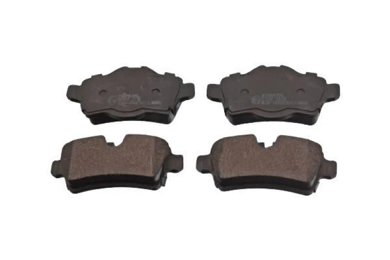 Image of Blue PRINT ADG04299 Brake pad set Rear Axle, prepared for wear warning indicator Brake Pad Set,disc brake (402)
