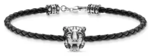 image of Thomas Sabo A2054-805-11-L19 Rebel At Heart Bracelet Tiger Jewellery