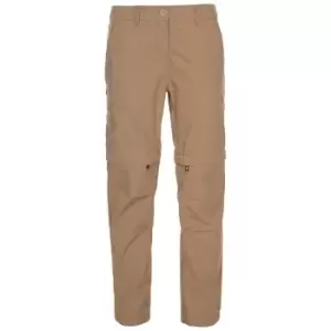 Image of Trespass Womens/Ladies Clink Hiking Trousers (L) (Cashew)