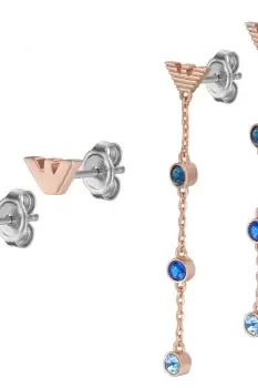 Image of Ladies Emporio Armani Jewellery Earrings EGS3013SET