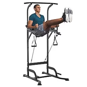 Image of HOMCOM Multi-Function Power Tower-Black
